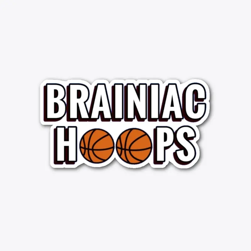 Brainiac Hoops Sticker